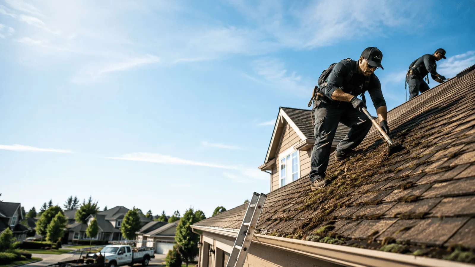 Roof Moss Removal in Benton, PA near me